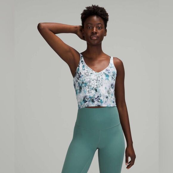 Lululemon Athletica Align Tank Kaleidofloral Multi Womens Size 8 - Picture 1 of 7